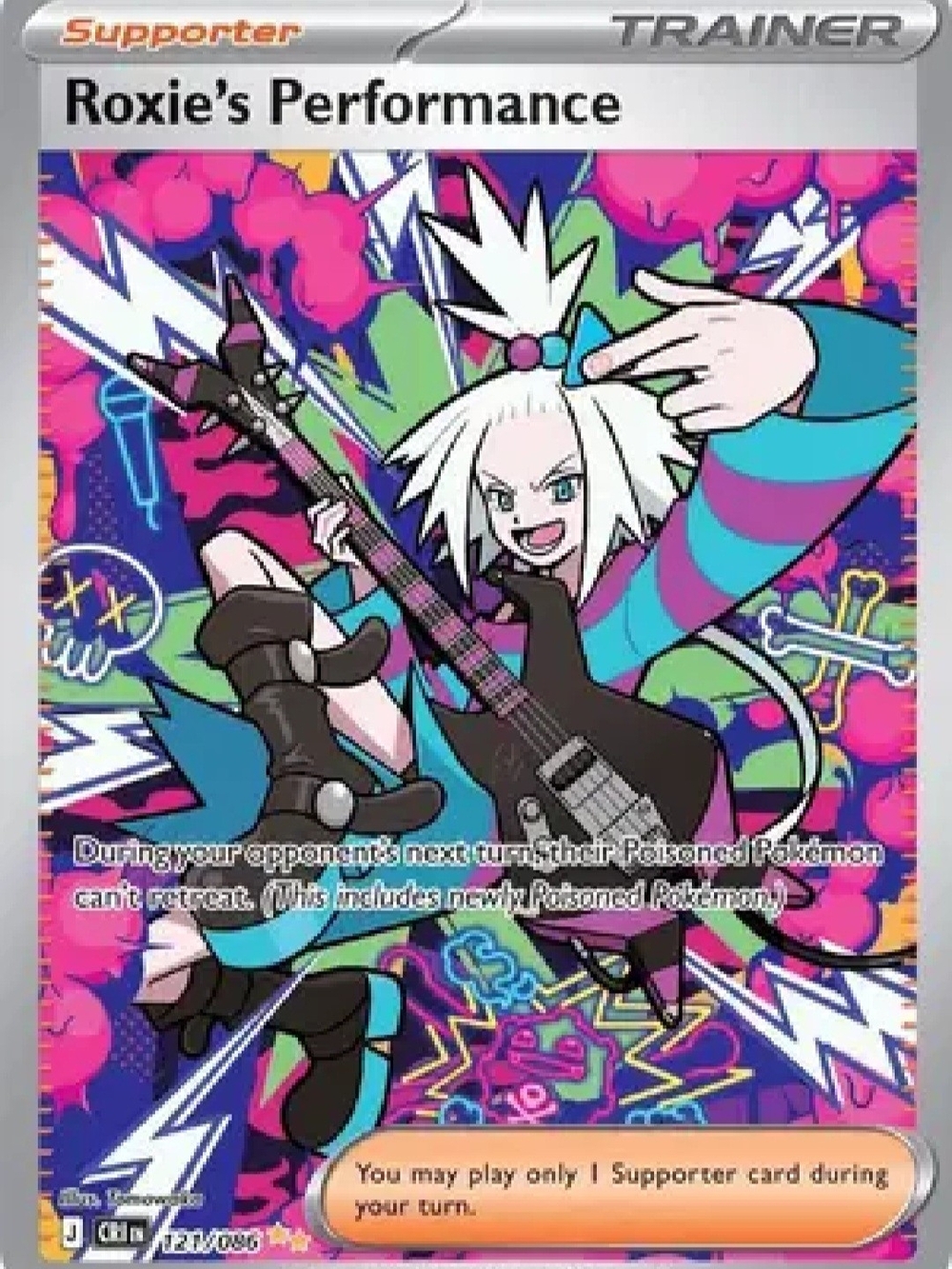 Trainer Card - Roxie's Performance (Pink/Teal)